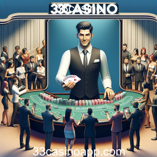 A Emoção do Cassino Ao Vivo no 33casino